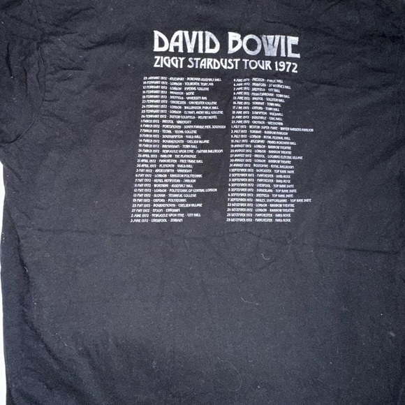 Bravado DAVID BOWIE DISTRESSED BAND TEE - Picture 9 of 9